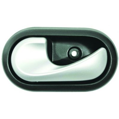 Maniglia apriporta interna argento con clip per DACIA SANDERO dal 2008 al 2012 lato sinistro guidatore Codice OEM 8200735219