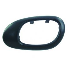 Ghiera maniglia apriporta int. nera per PEUGEOT 206 dal 1998 al 2009 lato sinistro guidatore