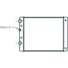 Radiatore acqua per VOLKSWAGEN CADDY dal 1995 al 2004