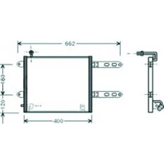 Condensatore per VOLKSWAGEN LUPO dal 1998 al 2005