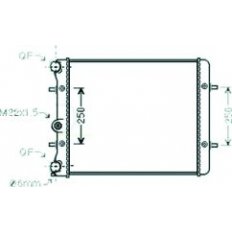 Radiatore acqua per SEAT LEON dal 1999 al 2005