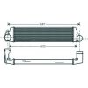 Intercooler per BMW 3 E46 dal 1998 al 2001