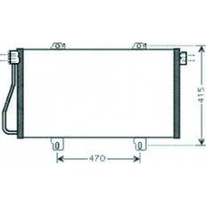 Condensatore per NISSAN INTERSTAR dal 2001 al 2002