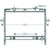 Radiatore acqua per KIA SORENTO dal 2002 al 2006