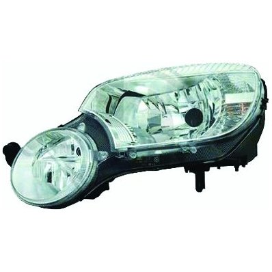 Proiettore senza fendinebbia per SKODA YETI dal 2009 al 2013 lato sinistro guidatore Codice OEM 711307023312