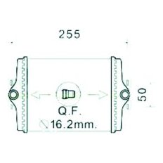 Radiatore acqua per BMW 3 F30 dal 2011 al 2014