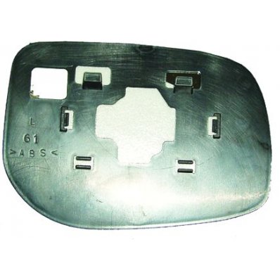 Piastra specchio retrovisore per TOYOTA AURIS dal 2007 al 2010 lato sinistro guidatore Codice OEM 8790902700