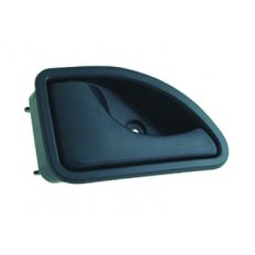 Maniglia apriporta interna nera anteriore 6 mm per RENAULT KANGOO dal 2003 al 2007 lato sinistro guidatore