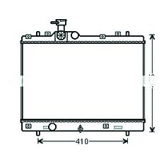 Radiatore acqua per SUZUKI SWIFT dal 2010 al 2017