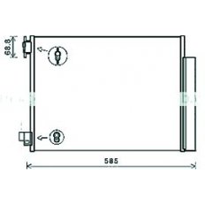 Condensatore per DACIA LODGY dal 2012