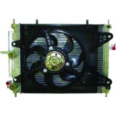 Modulo termico bipower Rad. 51745120 Cond. 51804557 Vent. 46430980 per FIAT MULTIPLA dal 1998 al 2004