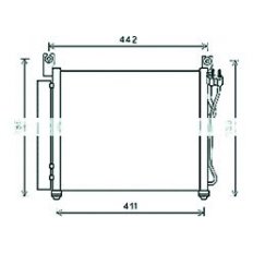 Condensatore per KIA PICANTO dal 2008 al 2010