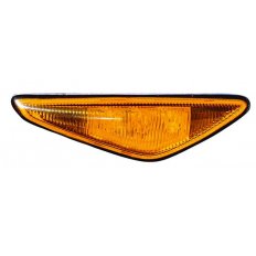 Lucciola laterale arancio per BMW 3 E46 dal 2003 al 2006 lato sinistro guidatore