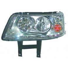 Proiettore 2 parabole per VOLKSWAGEN TRANSPORTER T5 dal 2003 al 2009 lato sinistro guidatore