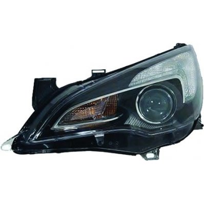 Proiettore per OPEL ASTRA J GTC dal 2011 al 2016 lato sinistro guidatore Codice OEM 13281276