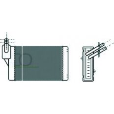 Scambiatore di calore per AUDI A3 dal 1996 al 2000