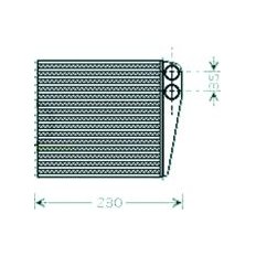 Scambiatore di calore per SKODA YETI dal 2009 al 2013