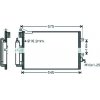 Condensatore per RENAULT CLIO dal 2009 al 2012