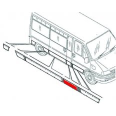 Modan collegam porta anteriore larga per PEUGEOT BOXER dal 2002 al 2006 lato destro passeggero