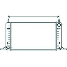 Radiatore acqua per FORD ESCORT MK IV dal 1986 al 1992