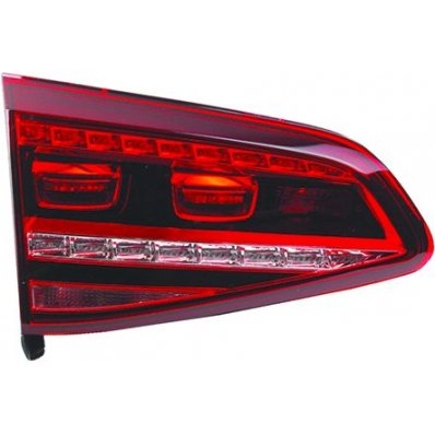 Fanale posteriore interno led GTI per VOLKSWAGEN GOLF  VII dal 2013 al 2016 lato sinistro guidatore Codice OEM 5G0945307F