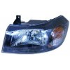 Proiettore nero 03-00-12-03 per FORD TRANSIT dal 2000 al 2006 lato destro passeggero