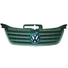 Griglia radiatore nera $per vetture con paraurti basso per VOLKSWAGEN TOURAN dal 2003 al 2006