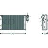 Scambiatore di calore per PEUGEOT 406 dal 1999 al 2004