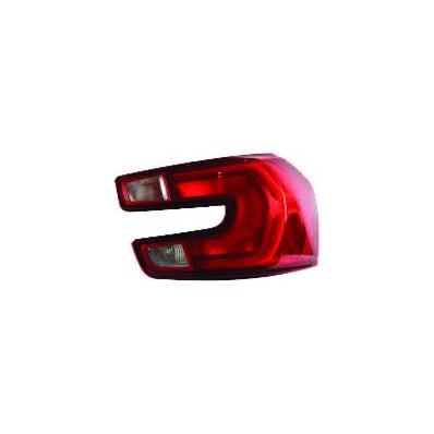 Fanale posteriore rosso per CITROEN C4 dal 2013 al 2018 lato destro passeggero Codice OEM 9676853880