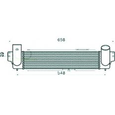 Intercooler per KIA SORENTO dal 2002 al 2006