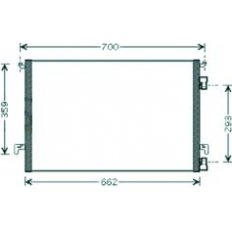 Condensatore per FIAT CROMA dal 2005 al 2007