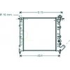 Radiatore acqua per RENAULT CLIO dal 1994 al 1996