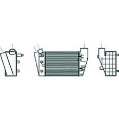 Intercooler per AUDI A4 dal 2000 al 2004