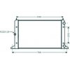 Radiatore acqua per SEAT ALHAMBRA dal 1996 al 2000