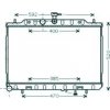 Radiatore acqua per NISSAN X-TRAIL dal 2007 al 2010