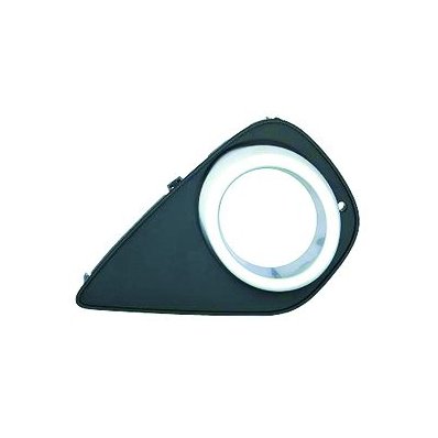 Griglia laterale paraurto con foro nera lucida per TOYOTA YARIS dal 2014 al 2017 lato sinistro guidatore Codice OEM 52030-0D060