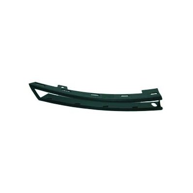 Modanatura paraurto anteriore nera per VOLKSWAGEN PASSAT dal 2005 al 2010 lato sinistro guidatore Codice OEM 3C08077179B9