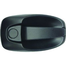 Maniglia esterna anteriore dx-porta scorrevole dx-sx s-foro nottolino nera per CITROEN NEMO dal 2007