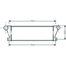 Intercooler per IVECO DAILY dal 1989 al 2000