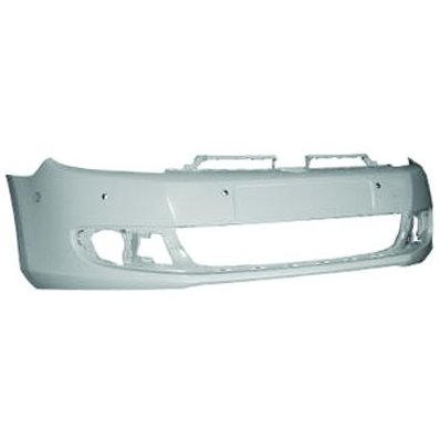 Paraurto anteriore verniciabile con fori sensore per VOLKSWAGEN GOLF  VI dal 2008 al 2012 Codice OEM 5K0807217BSGRU