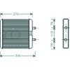 Scambiatore di calore per IVECO DAILY dal 1989 al 2000