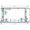 Radiatore acqua per AUDI A7 dal 2014