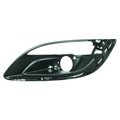 Griglia laterale paraurto con foro fendinebbia per OPEL ASTRA J dal 2012 al 2015 lato sinistro guidatore Codice OEM 1401021