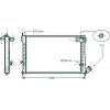 Radiatore acqua per CITROEN XANTIA dal 1993 al 1998