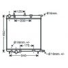 Radiatore acqua per PEUGEOT 1007 dal 2005 al 2010
