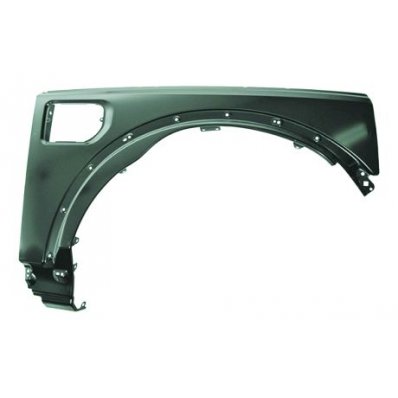 Parafango anteriore con fori codolino per LAND ROVER DISCOVERY dal 2010 al 2014 lato destro passeggero Codice OEM LR056239