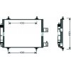 Condensatore per CITROEN C8 dal 2002 al 2014