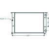 Radiatore acqua per VOLKSWAGEN POLO dal 1994 al 1999