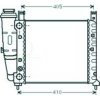 Radiatore acqua per FIAT UNO dal 1983 al 1989