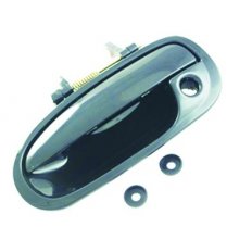 Maniglia esterna anteriore nera liscia per HONDA CIVIC dal 1995 al 1998 lato sinistro guidatore